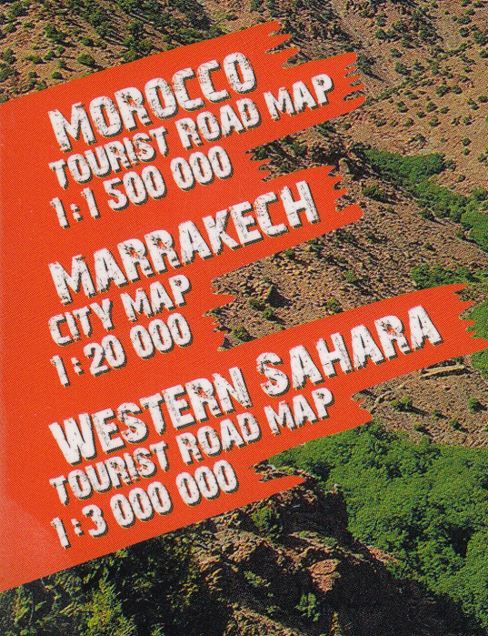 detail Maroko - Vysoký Atlas (Morocco & High Atlas) 1:100t trekkingová mapa TQ