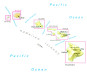 náhled Havaj (Hawaii) - Kauai 1:150t mapa Nelles