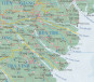 náhled Delta Mekongu & Vietnam jih (Mekong Delta & Southern Vietnam) 1:500t mapa ITM