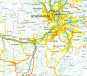 náhled Švédsko Jih (Sweden South) 1:500t mapa RKH