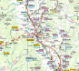 náhled Map of Mineral Waters in ´Szekely Land´ 1:200t turistická mapa DIMAP