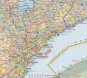 náhled Ontario 1:1m/1,5m mapa ITM