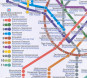 náhled Moscow 1:36 500 Tourist Plan Russian/English