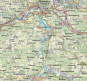 náhled Eurovelo #1 Rhein- & Donauradweg / Basilej - Stein am Rhein 1:100t cyklomapa