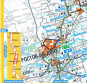 náhled Moscow to Sochi (Russia) 1:600,000 Road Map & Sochi 1:13 700