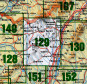 náhled Malé Karpaty - Bradlo 1:50.000 turistická mapa #129 VKÚ