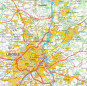 náhled IGN 147 Limoges, Guéret 1:100t mapa IGN