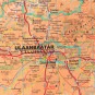 náhled Mongolsko (Mongolia) nást. mapa 124x83 cm GIZI