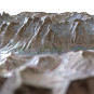 náhled Massif du Mont Blanc reliéfní mapa 1:56.000 IGN