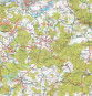 náhled RTK 18 Oberfranken / Vogtland 1:150.000 cyklomapa ADFC