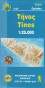 náhled Tinos (Řecko) 1:25t, turistická mapa ANAVASI