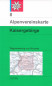 náhled Kaisergebirge 1:25 000, turistická mapa letní a zimní, Alpenverein #8