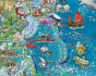 náhled Dětský svět nástěnná mapa 140x100 EXCART