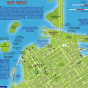 náhled Florida Keys 1:340t guide & dive mapa + Key West FRANKO´S