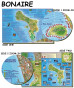 náhled Bonaire 1:85t guide & dive mapa FRANKO´S