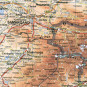 náhled Střední Asie (Central Asia) 1:1,75m mapa GIZI