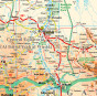 náhled Sudan & South Sudan 1:2,5m mapa GIZI
