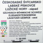 náhled Českosaské Švýcarsko, Labské pískovce 1:50t reliéfní mapa HP