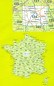 náhled IGN 134 Bourges, Chateauroux1:100t mapa IGN