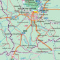 náhled Rusko západ (Russia West) 1:3,2m mapa ITMB