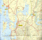 náhled Dalmátké pobřeží Střed 1:100t mapa #2902 KOMPASS