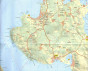 náhled Dalmátské pobřeží set 3 mapy 1:100t mapa #2900 KOMPASS