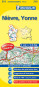 náhled Nievre, Yonne (Francie), mapa 1:150 000, MICHELIN
