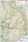 náhled Sequoia & Kings Canyon národní park (Kalifornie) turistická mapa GPS komp. NGS