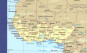 náhled Západní Afrika (West Africa) pobřežní státy 1:2,2m mapa RKH