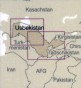 náhled Uzbekistan mapa 1:1m RKH