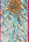náhled Moscow to Rjazan 1:600 000 Route Map & Rjazan 1:35 000