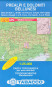 náhled Prealpi e Dolomiti Bellunesi 1:25 000 turistická mapa TABACCO #24