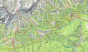 náhled Val Tramontina, Val Cosa – Val D´Arzino 1:25 000 turistická mapa TABACCO #28