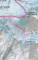 náhled Gruzie - vybrané trekky (Georgian Caucasus) trekkingová mapa TQ