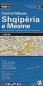 náhled Albánie Střed (Albania Central) 1:200t mapa VEKTOR