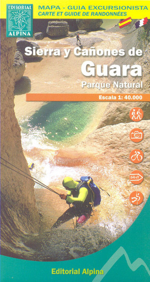 detail Sierra de Guara NP 1:40t mapa ALPINA