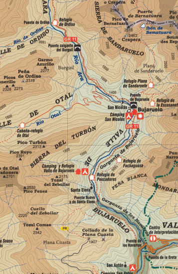 detail Ordessa a okolí 1:60t mapa ALPINA