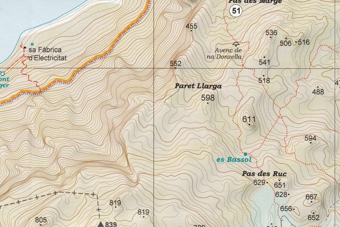 detail Soller - Malorka (Mallorca) 1:15t mapa a průvodce ALPINA