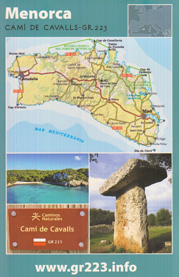 detail Menorca (Menorka) 1:50.000 mapa a průvodce ALPINA