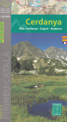 Cerdanya, Capcir, Andorra 1:50.000 mapa ALPINA