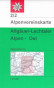 náhled Allgäuer – Lechtaler Alpen Východ 1:25 000, turistická mapa, Alpenverein #2/2