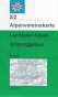 náhled Lechtaler Alpen, Arlberggebiet 1:25 000, turistická mapa zimní, Alpenverein #3/2