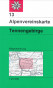 náhled Tennengebirge 1:25 000, turistická mapa, Alpenverein #13