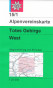 náhled Totes Gebirge Západ 1:25 000, turistická mapa letní a zimní, Alpenverein #15/1