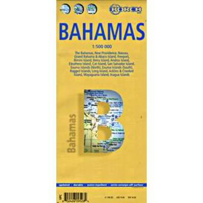 Bahamy (Bahamas) 1:500t mapa Borch