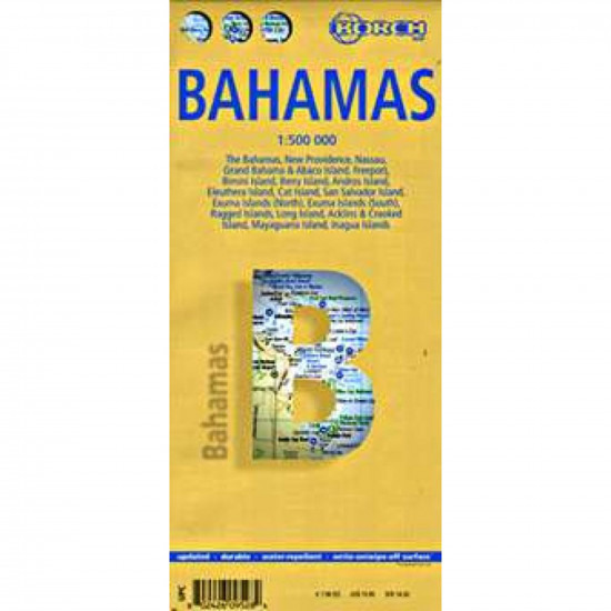 detail Bahamy (Bahamas) 1:500t mapa Borch