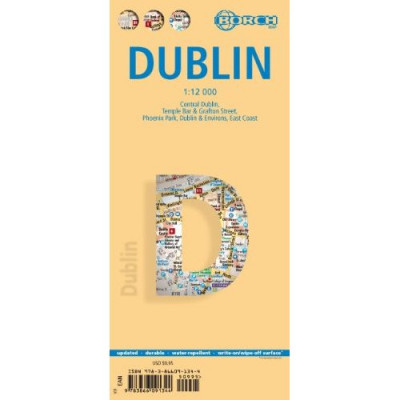 Dublin 1:12t mapa Borch