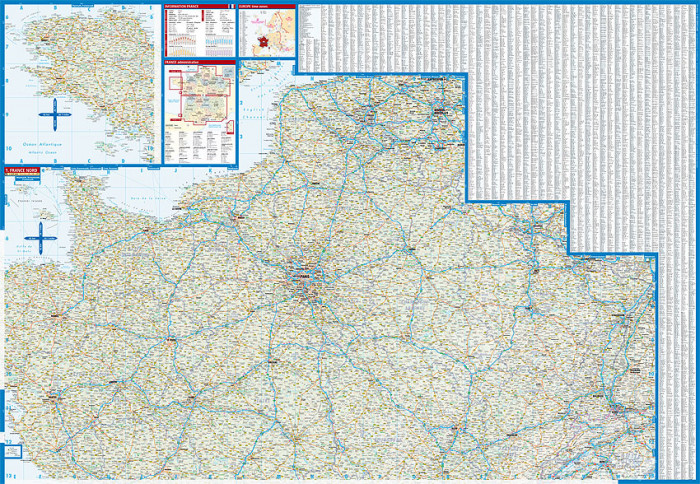 detail Francie 1:800t mapa Borch