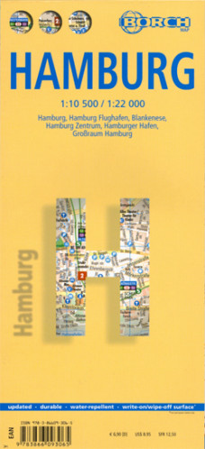 Hamburg 1:10,5-22t mapa Borch