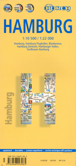 detail Hamburg 1:10,5-22t mapa Borch